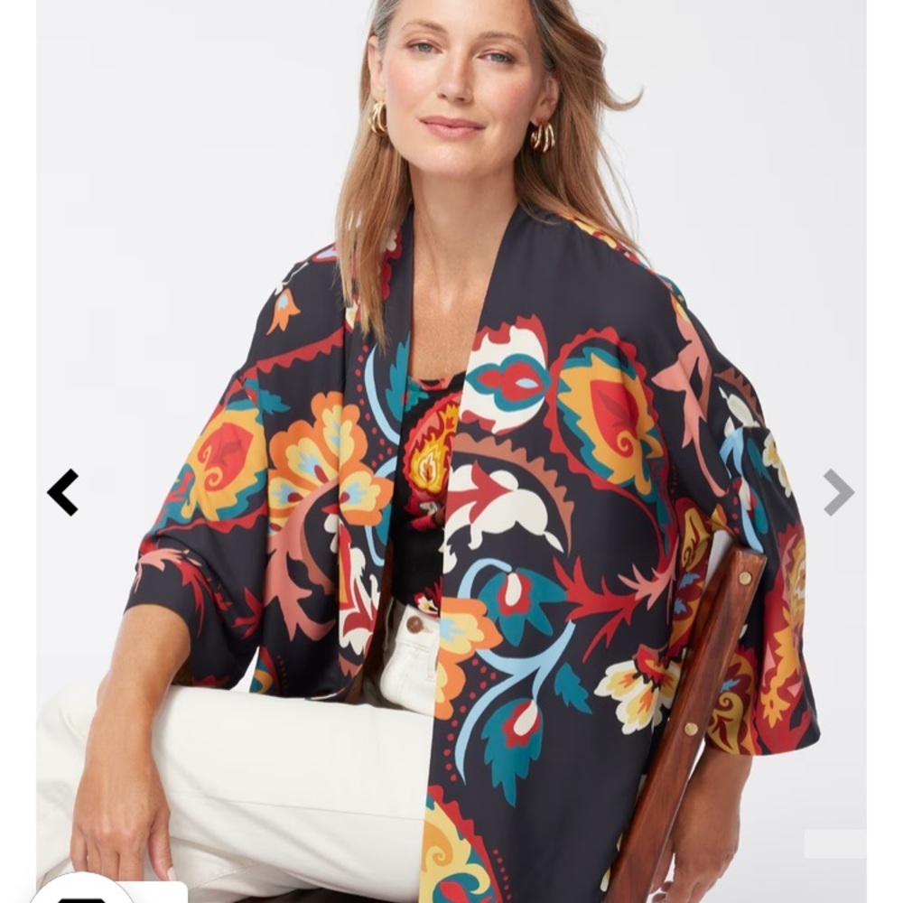 Floral Kimono Jacket by Chicos